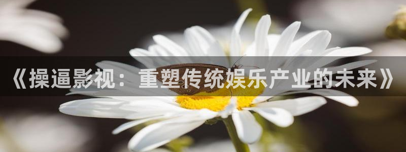 999zyz玖玖資源站免費中文視頻：《操逼影視：重塑傳統娛樂產業的未來》